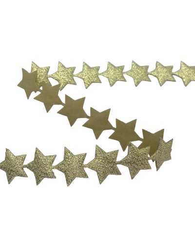 Putze Klebstoffsterne Gold Lurex Stoff Lurex 20
