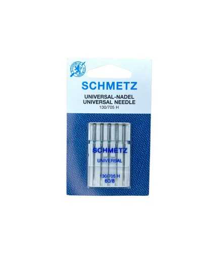 5 aiguilles Schmetz Machine de couture universelle 130 705 h 60 8