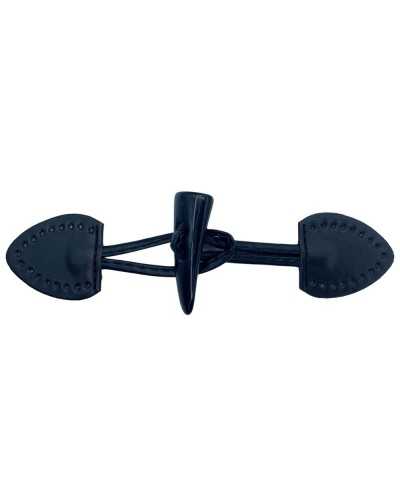 Black alamaro Fake Leather Input Leatherette 20x5 cm
