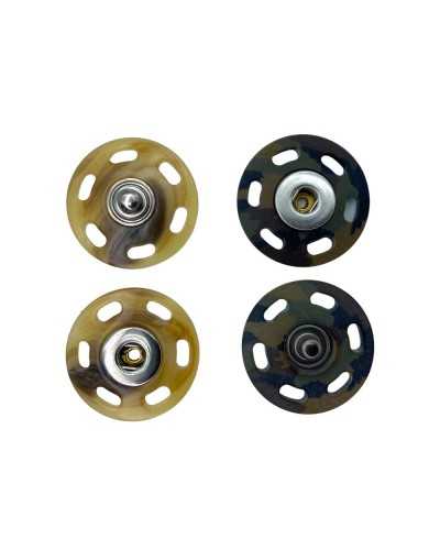 Large Tortoise-Style Press Button 3 cm