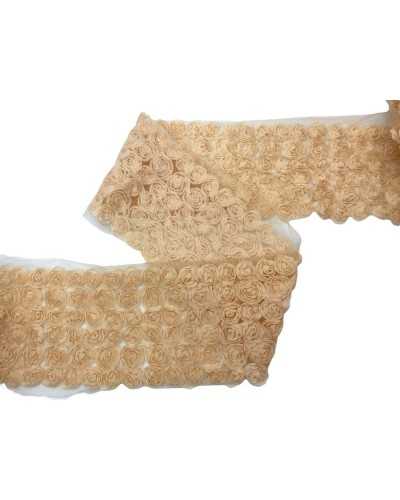 50 cm trimming edge traszzo raised rosellines sewing base tulle high 10 cm