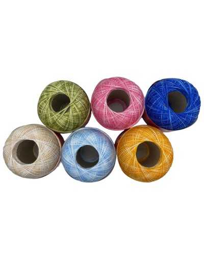 Fil d'ancrage arrow Scotland n.16 Boule de couleur solide et ombragée pour crochet 50 gr.