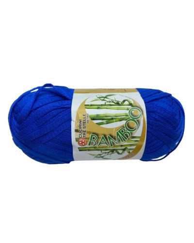 Gomitolo Fettuccia Bamboo Tre Stelle 50g / 75m Ferri 5.5-6 100% Viscosa Maglieria e Borse