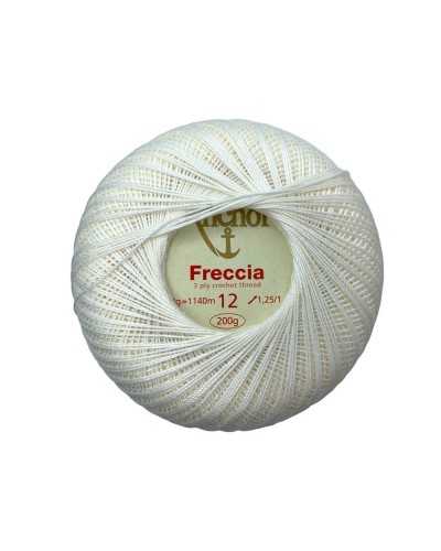Ball of Crochet Thread N 12 Cotton Anchor Coats Freccia 200 Gr