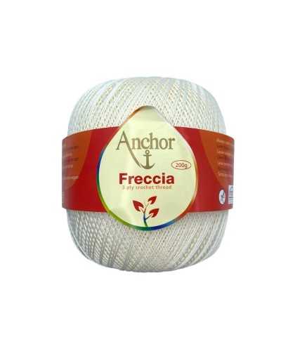 Ball of Crochet Thread N 12 Cotton Anchor Coats Freccia 200 Gr