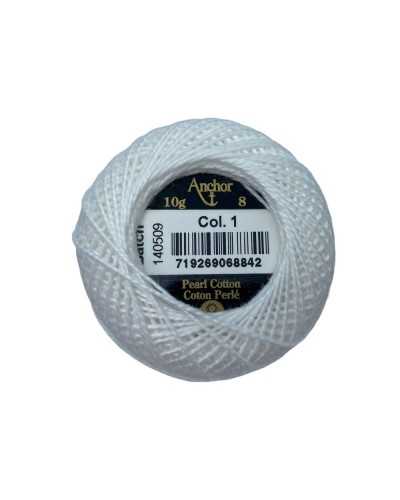 Anchor Coats Ball 10 gr. Cotton embroidery thread Perlè Grease N. 8