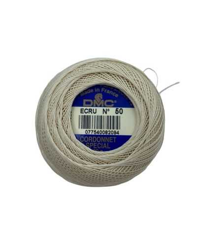 DMC Crochet Fil Cordonet spécial Ecru Article 151 N ° 50 Ball 20 grammes