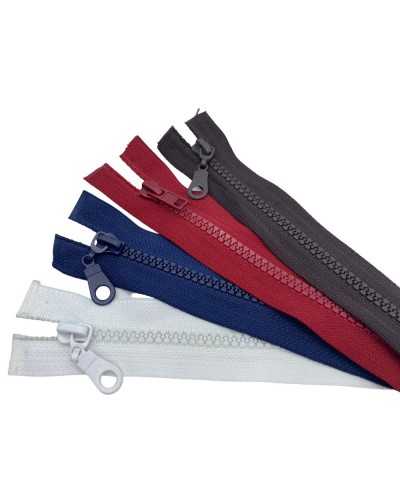 Zip-Zip-Druckguss-Kunststoffzähne 2 Zuverlässige Schieberlänge 70 cm