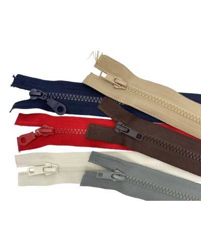 ZIP-Reißverschluss Teilbarer Kunststoff-Druckguss 2 Schiebereguss, 80 cm-Kette 5