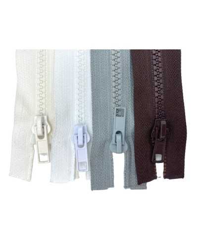 Reißverschluss Reißverschluss Reißverschluss Reißverschluss Kette Kunststoff N ° 5 Druckguss 2 Cursors Teilbarer cm 85
