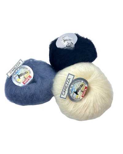 Wool caress Mohair and silk 25 grams mafil
