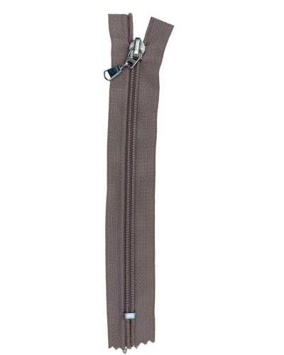 Reißverschluss Zip Zip Beige 1 Cursor Stahlkette 6 Lange Feste Spirale 18 cm
