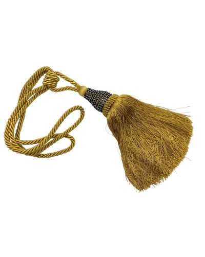 Embasse Cords Firma Lange 74 cm Durchmesser 18 cm Strass Farbe Gelb