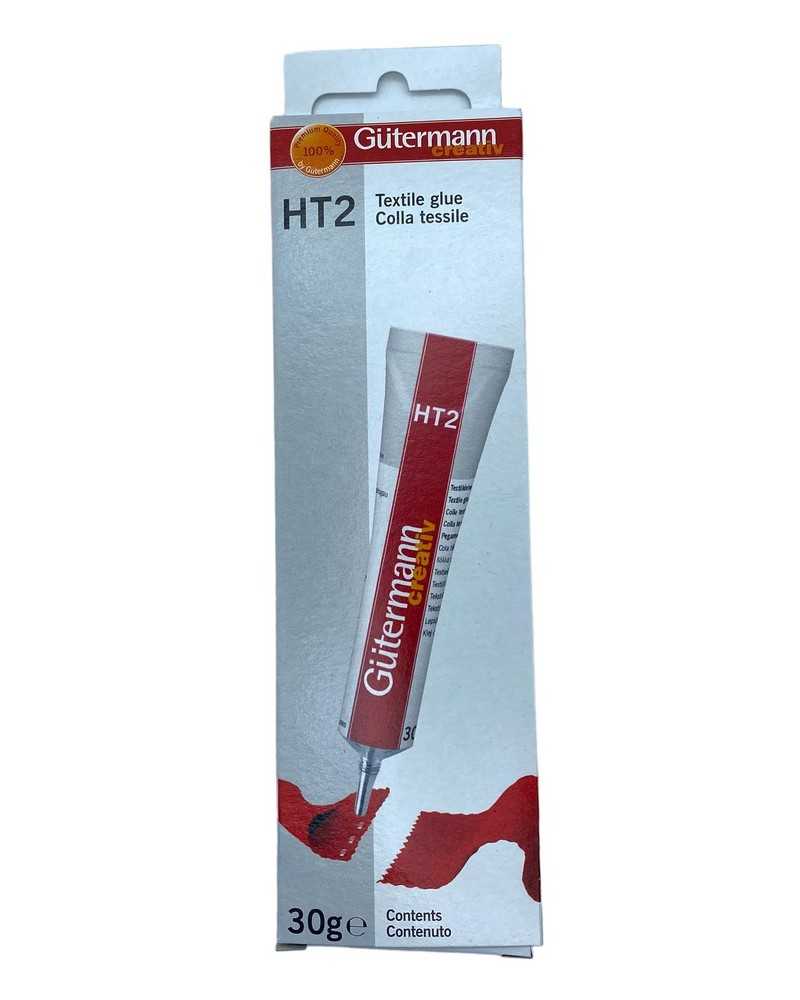 Colle Pâte Tissu Applications Cuir PVC Gutermann Tube 30 GR. HT2