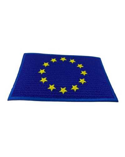 Thermoadhesive Application Embroidery Flag Europe Patch Stars 8x5 Cm