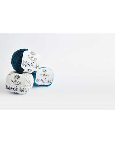 Crochet en coton Nature Just Coton Medium 332 DMC 50 GR