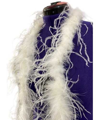 Avestruz plumas de boyas elegantes adornos para disfraces de moda y accesorios 18 20 cm x 180 cm