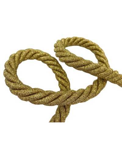Trimmings de cordón de oro LUREX 4 prendas gruesas 15 mm