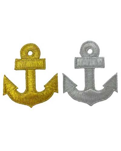 Teafood Application Patch Marina Embroidery Still Lurex 6x5 cm