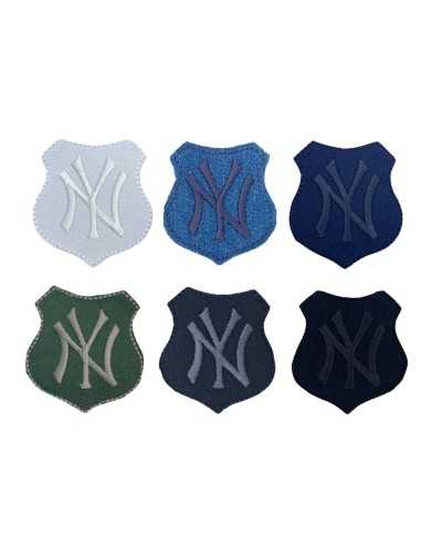 TeaFood Application Patch Patch Patch Scudetto Sport Broderie NY Symbole 5x4.5 cm