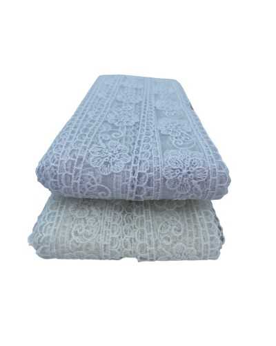 Tulle Lace Trimmings Embroidery Edge Tray High Flower 5.5 cm