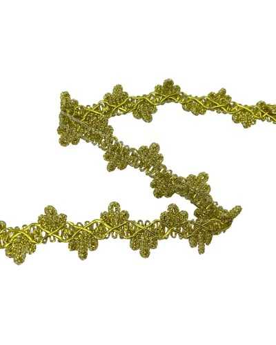 Slove to Scallen Stringer 2 côtés Gold Lurex LureX Lamè 2 cm
