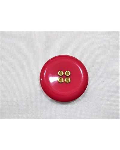 Polyester Button 4 Gold Holes for Jacket 22 Mm