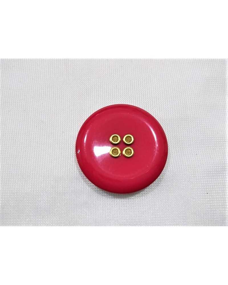 Polyester Button 4 Gold Holes for Jacket 22 Mm