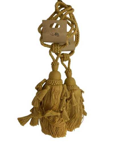 Couple Embrasse Cordone Juta Firm Tassel Flakes Long 65cm