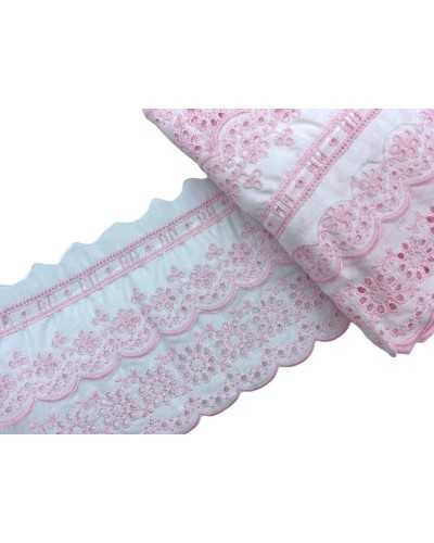 50 cm Piazza Piazza Sangallo curled Passenger double rose pink 11.5 cm