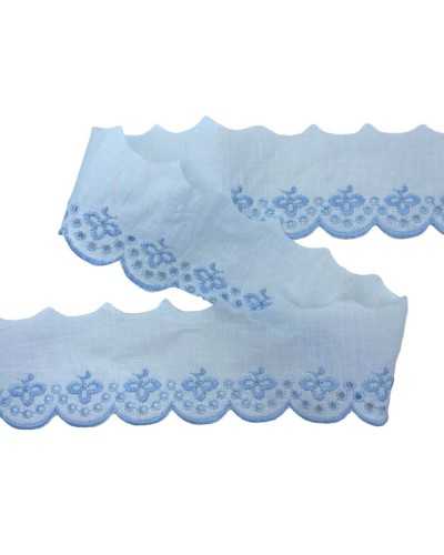 Piazza Lace Sangallo Batista Bordado Bordado Alto Consejo 5 cm