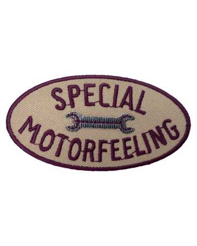 Applicazione Termoadesiva SPECIAL Motorfeeling Forma Ovale 5,5 × 4,5 cm