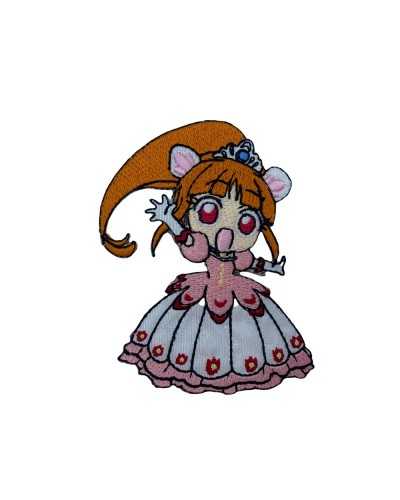 Teafood Application Patch Embroidery Cartoon Character 8x6 cm