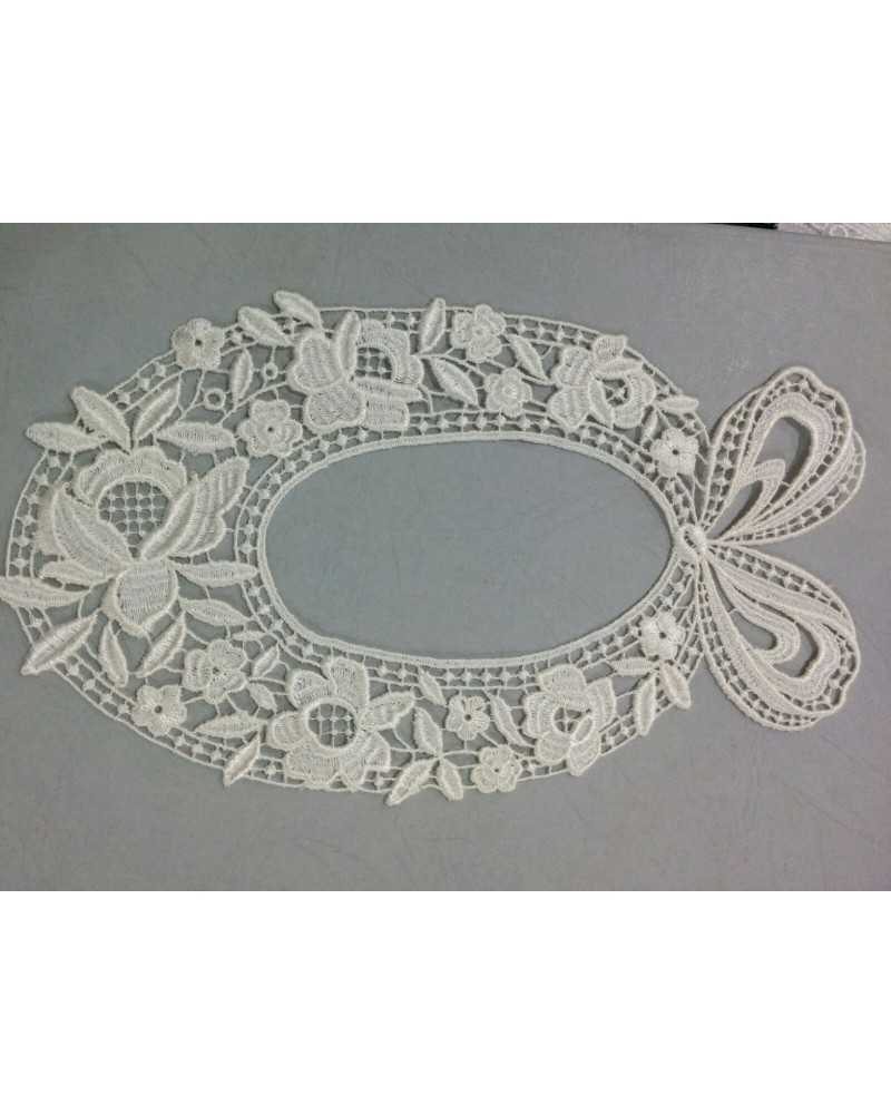 application-oval-macrame-white-bow-to-sew