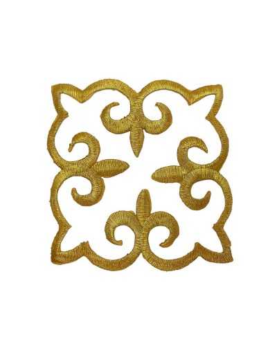 Lurex Lurex Draht Teefutter Gold Stickerei Lamè Sacred 95x95 mm
