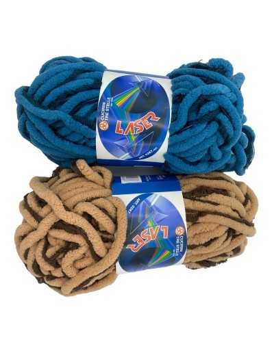 Ball Laser Wool Chenille Ferri 5-5.5 Three Star Sewer 50 gr