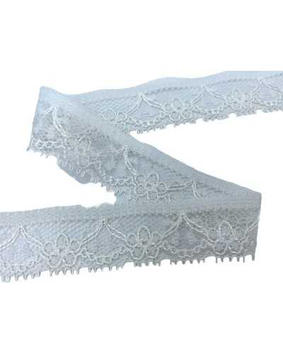 Dentelle dentelle dentelle dentelle de lait de lait valencienne rebrodé haut cm 2.5