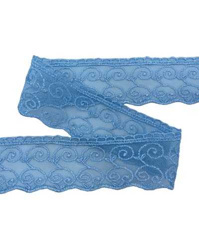 TULLE TULMINGS BRODERIE GHIRIGO DENTE DE LA DENTE SCALLOPÉE HIGH 5CM