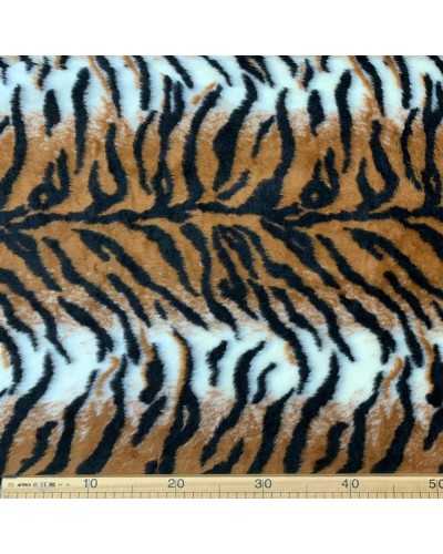 Carnaval de tela de tigre de piel alto 150 cm 3 colores