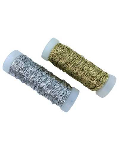 Lamè Lurex Wire Spool Metal-Stickerei 20 Meter