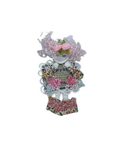 Muñeca de costura de aplicación de algodón 13x6 cm