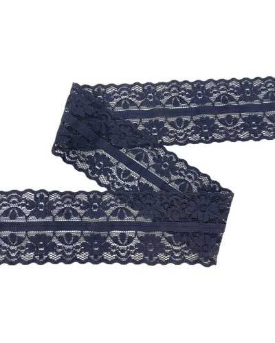 Spitzenbesatz elastische Spitze faltbar Slalom Slalom hoch 6 cm