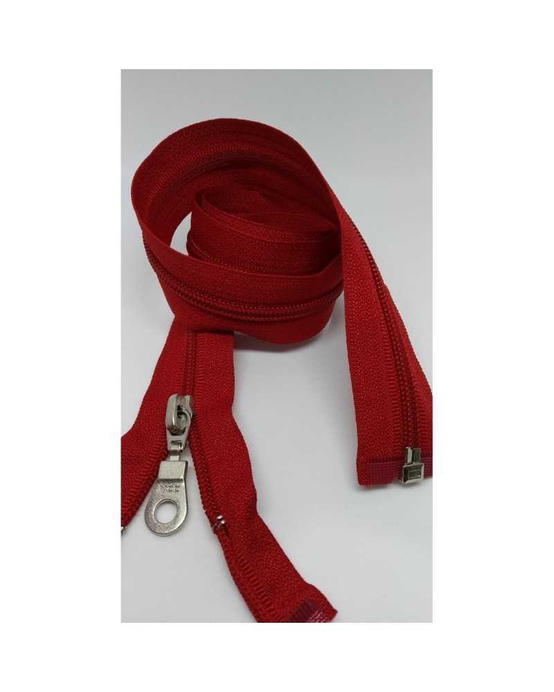 Reißverschluss-Spiralreißverschlusskette 7 Nylon 1 Metallcursor 1 lösbar lang 60 cm