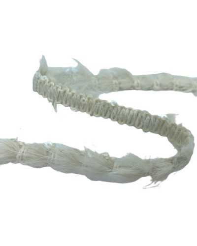 50 cm Peel Trimmy Crema Lapin Edge Microopillettes de pie de 1 cm