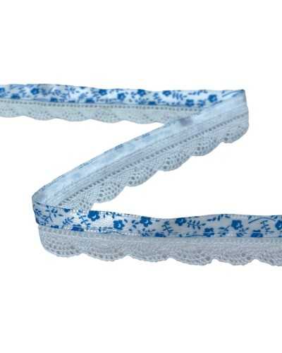 Lace trimmings tombolo lace cotton bows ribbon ribbon flower print high 15 mm