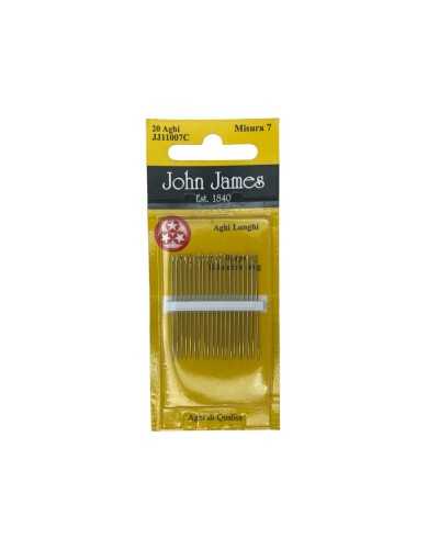 20 sharp sharps sharps sew by hand mis. 7 Three Star Tip John James Tall 37 mm