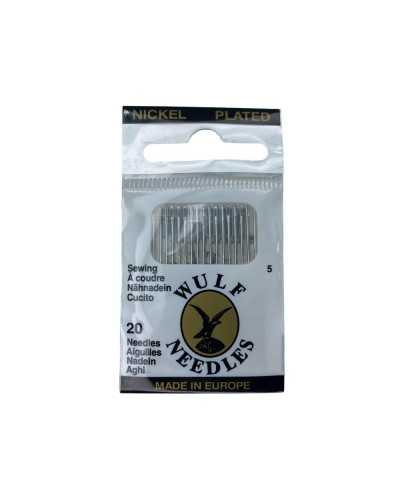 20 sewing needles measure 5 Nikel steel