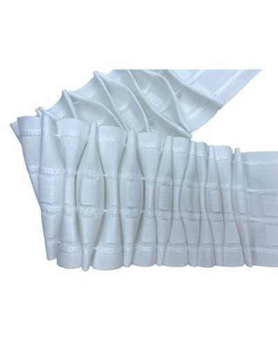 CurricciaTenda Ribbon Relogues 2 pockets 4 threads White High 8 cm