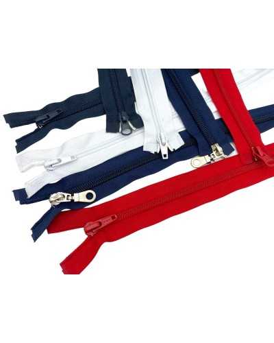 ZIP ZIP ZIP Cadena 6 espiral 2 deslizadores largos confiables 1 Mt