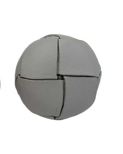 Bouton couvert Cuir Cuir Selate Métal 27 mm